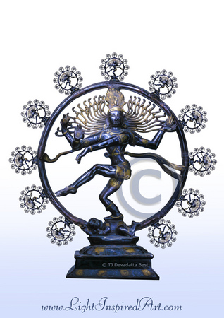 Shiva Nataraja, the Lord of the Cosmic Dance and the One who Reveals the Secret of Self recognition. 
Photographic prints & cards
